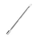 Miniatyrbilde 5 av 5: 2PCS Cuticle Pusher og Cutter, Rustfritt Stål Dual Head Cutter og Trimmer Manikyr og Pedikyr Verktøy Sølv&Regnbue 12.7*0.8cm