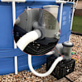 Miniatyrbillede 5 af 5: Stykke Poolslangeadapter, Poolslangeadapter, Poolslangeadapter med tætningsring til poolpumper med gevindforbindelse