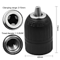 Miniatyrbild 3 av 5: 13 mm snabbspännande chuckadapter SDS stansborr borr
