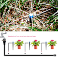 Miniatyrbillede 4 af 5: 20 stk. justerbar drypvandingssprinkler, 360 graders 8-huls mikro drypvandingssprinkler