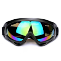Miniatyrbillede 1 af 3: Skibriller / Snowboardbriller med UV-beskyttelse - Multifarvet Sort