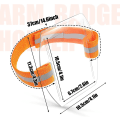Miniatyrbillede 2 af 5: 5 stk. armbånd ID-kortholder arm badge holder skikortholder PVC elastisk