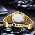 Miniatyrbild 3 av 3: Watch för män Casual Waterproof Watch Analog Display Gold