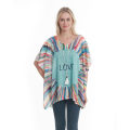 Miniatyrbild 1 av 2: Lättvikts Poncho Kaftan Sjal Öppen Front Cardigant för Dam
