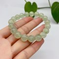 Miniatyrbild 2 av 2: Naturlig grön druvsten pärla armband Crystal Transparent Jade smycken
