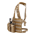 Miniatyrbild 2 av 4: Quick Release Tactical Väst Outdoor Molle Jaktväst Justerbar modulär utrustning för träningsspel