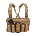 Miniatyrbild 1 av 4: Quick Release Tactical Väst Outdoor Molle Jaktväst Justerbar modulär utrustning för träningsspel