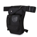 Miniatyrbild 1 av 3: Lårväska Outdoor Drop Leg Bag Sport Nylon Ben Midjeväska Black