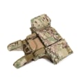 Miniatyrbild 3 av 4: Camo Tactical Vest Outdoor Molle Jaktväst Justerbar modulär utrustning för träningsspel