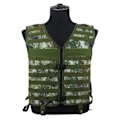 Miniatyrbild 1 av 3: Grön Tactical Väst Utomhus Molle Jaktväst Justerbar modulär utrustning för träningsspel