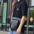Miniatyrbild 3 av 4: Läder benväska för män Drop midjeväska, lår Fanny Pack för resor utomhus ridning