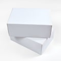 Miniatyrbild 2 av 3: 50 st Pure White Party Candy Boxes Favor Box Creative Paper Treat Boxes för bröllopsfödelsedagsfest