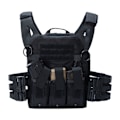 Miniatyrbild 5 av 5: Quick Release Tactical Väst Outdoor Molle Jaktväst Justerbar modulär utrustning för träningsspel