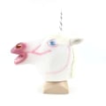 Miniatyrbild 2 av 3: Unicorn Latex Huvudbonad Hästmask Fest Cosplay Kostym rekvisita