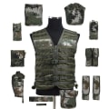 Miniatyrbild 2 av 3: Tactical Vest Outdoor Molle Jaktväst Justerbar modulär utrustning för träningsspel