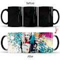 Miniatyrbild 5 av 5: Quinn Clown Color Changing Mugg Keramisk kaffemugg Thermal tekopp Nyhetspresent