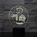 Miniatyrbild 1 av 2: Fallout Shelter 3D LED Nattljus Sovrumsbordslampa Färg ändras