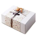 Miniatyrbild 3 av 3: 50 st Pure White Party Candy Boxes Favor Box Creative Paper Treat Boxes för bröllopsfödelsedagsfest