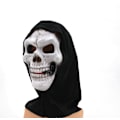Miniatyrbild 1 av 2: White Faced Skeleton Mask Huvudbonader Cosplay för Halloween Show
