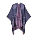 Miniatyrbild 1 av 5: Pashmina Sjal Wrap Fransed Hem Poncho Open Front Cape for Lady