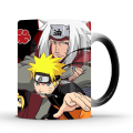 Miniatyrbild 3 av 4: Uchiha Sasuke färgskiftande mugg Keramisk kaffemugg Thermal tekopp Nyhetspresent