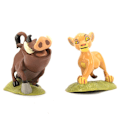 Miniatyrbild 5 av 5: 9st Lejonkungen Simba Mufasa Nala Pumbaa Timon Figurleksak