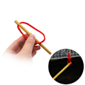 Miniatyrbild 3 av 3: Knapp Stick Intelligence Test Stick Magic Trick Trollkarl Närbild Rekvisita Jippon Prank Tool
