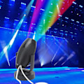 Miniatyrbild 2 av 5: 1st RGB LED-scenspotlight 360 graders festbröllopsatmosfär Bule Litht 4#
