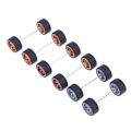Pikkukuva 3 / 5: 1Set 1:64 auton pyörä kuumapyörän kumirenkaaseen pyörän akselilla Mo Gray onesize