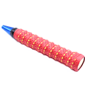 Miniatyrbilde 1 av 8: Absorber svetteracket Anti-skli Tape Håndtak Grip For Tennis Badmi Red one size