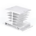 Miniatyrbillede 2 af 5: Aluminium køleplade SSR Solid State Relay Lille varmeafledning Silver 1pc