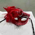 Miniatyrbilde 1 av 8: Halloween Princess Maske Stor Lily Maske Prinsessekjole Maske RD 20*10*10