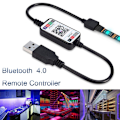 Pikkukuva 2 / 5: Bluetooth-yhteensopiva Light Ribbon RGB Wireless Home LED RGB USB onesize