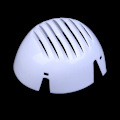 Miniatyrbillede 3 af 5: Hvid Sikkerhedshjelm Beskyttende Hat Foring PE Bump Cap Insert PE White one size