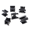 Pikkukuva 5 / 5: 5Sets EE25 4Pin 8P 10P Transformer Bobbin PC40 Ferrite Core Ver Horizontal 8Pin(4+4)