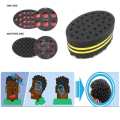 Miniatyrbilde 4 av 5: Black Man Hair Braider Twist Sponge Gran Afro Dreadlocks Curl Br Losowy kolor one size
