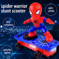 Miniatyrbilde 2 av 8: Nye Leker Spiderman Automatisk Flipp Rotasjon Skateboard Elektrisk Red One Size
