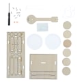 Miniatyrbillede 3 af 5: Børn DIY Pædagogisk Træ Balancing Scale Math Learning Game Brown 2Pcs