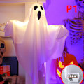 Pikkukuva 1 / 8: Halloween-juhlan LED-valohaamu sisä- ja ulkokoristeeksi 1