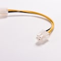 Pikkukuva 3 / 5: 8 tuuman 20 cm ATX 4-nastainen uros-naaras power Co White one size