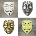 Miniatyrbild 3 av 7: Vendetta Hacker Mask Anonym julfest present till vuxen K A9 one size