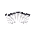 Miniatyrbillede 3 af 5: 10 stk AH3144E OH3144 3144 Hall effektsensor magnetisk detektor Black one size