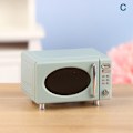 Pikkukuva 1 / 8: 1:12 Dollhouse Mikroaaltouuni Leipäkaappi Höyrylaatikko Kotitalous C C