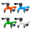 Miniatyrbillede 5 af 5: 1/2" Universal Interface vandhane Dobbelt udtag Dual Control Wate Orange One Size