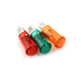 Miniatyrbillede 5 af 5: 10 STK Signallampe 10mm Rød Grøn Gul Lampeindikator 12 Red 220V