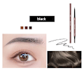 Pikkukuva 1 / 8: Double Head Eyebrow Pencil Pitkäkestoinen vedenpitävä sävyn parannus Black oneszie