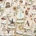 Pikkukuva 7 / 8: Vanhan tyylin Lenormand ennustuskortit lautapelien ennustaminen Multicolor onesize