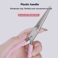 Miniatyrbillede 4 af 8: Remover Nail Shaping Clip Crystal Nail Special Shaped Pincet Pink onesize