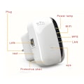 Miniatyrbillede 4 af 5: Wireless-N Wifi Repeater AP Router Signal Booster Extender Ampl Black 300M Signal Receiving Adapter
