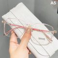 Miniatyrbilde 8 av 8: Anti Blue Light Briller Kvinner Menn Stor Frame Transparent Eyeglass A3 one size